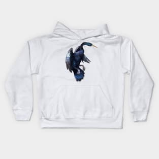 Cozy Anhinga Kids Hoodie